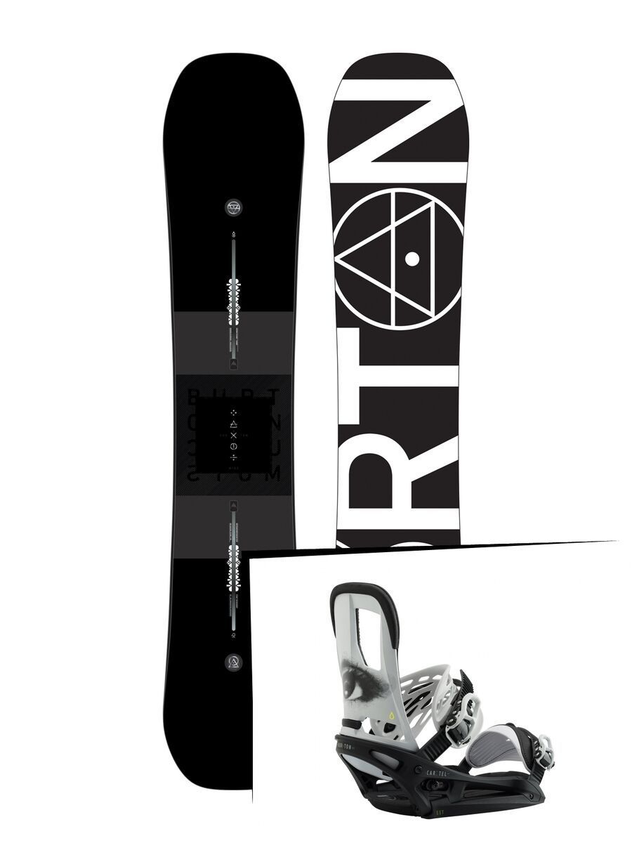 Set: Burton Custom X 2019 +  Cartel EST (2218393S) - Bild 1