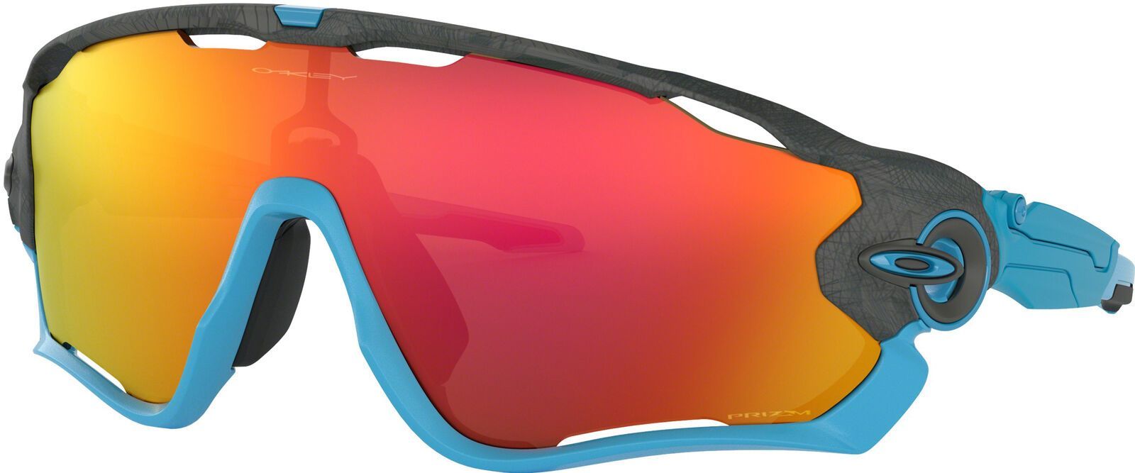 Oakley Jawbreaker Aero Grid Collection Prizm, aero grid grey/Lens: prizm ruby - Bild 1