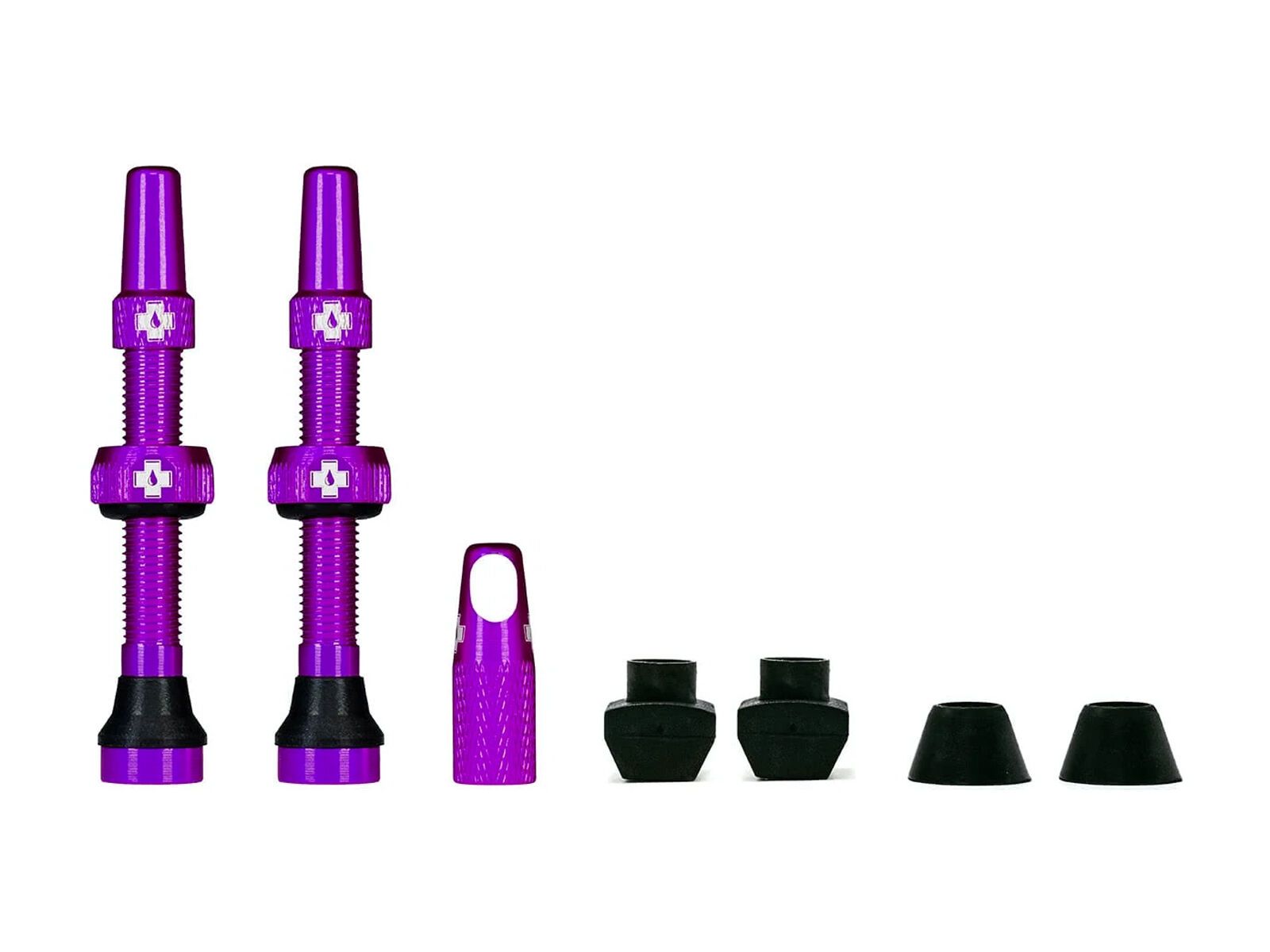 Muc-Off Tubeless Presta Valve - 44 mm, purple - Bild 1