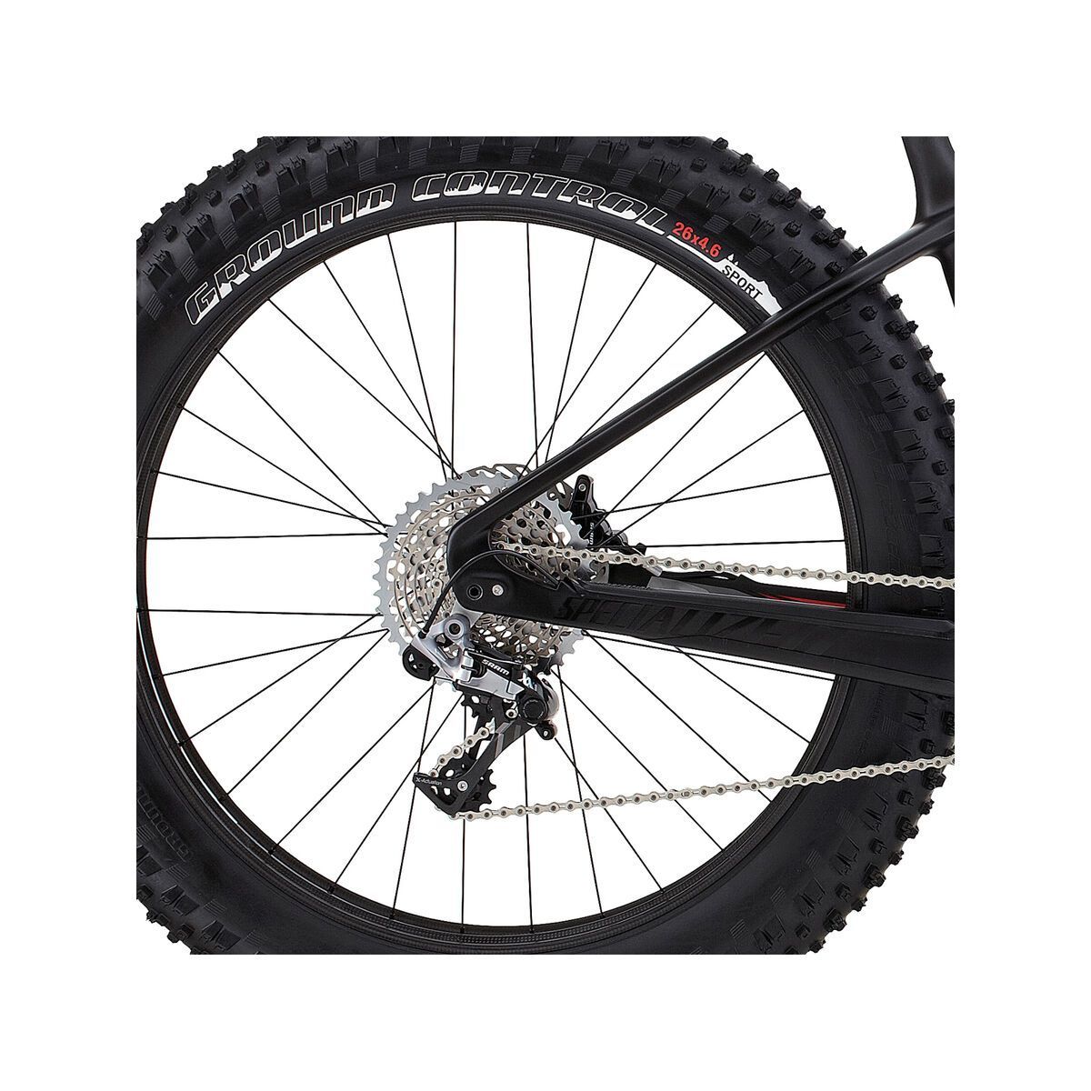 Specialized S-Works Fatboy, satin carbon/gloss black/rocket red - Bild 4