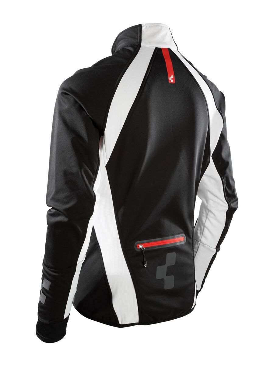 Cube Blackline Softshell Jacke, black´n´white´n´red - Bild 2