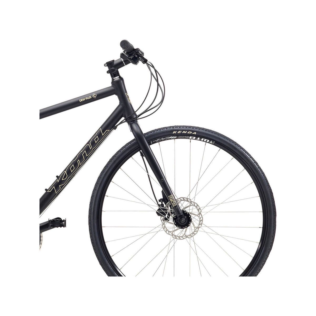 Kona Dew Plus, Matt Black w/Black & Gumwall - Bild 5