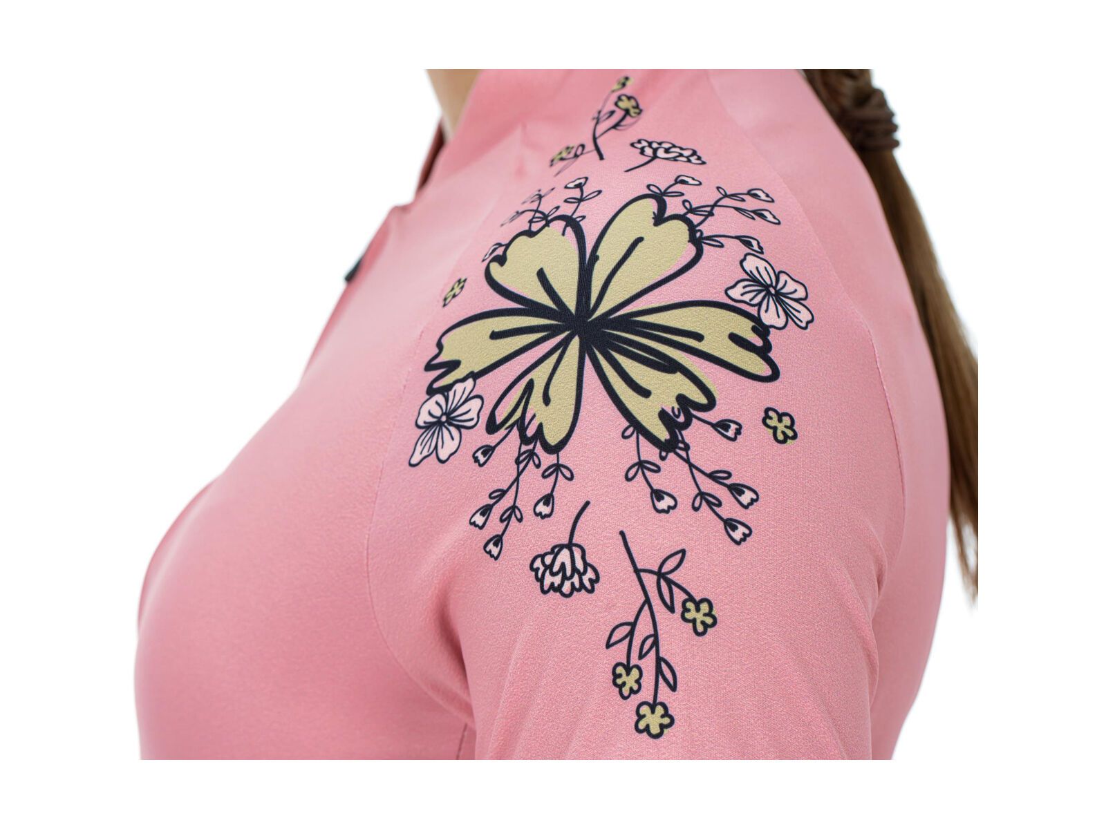 Cube ATX WS Trikot Full Zip CMPT kurzarm, coral - Bild 4