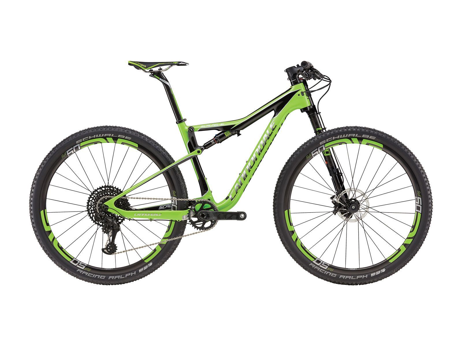 Cannondale Scalpel-Si Team 27.5, berzerker green w/ jet black and chrome, gloss - GRN - Bild 1