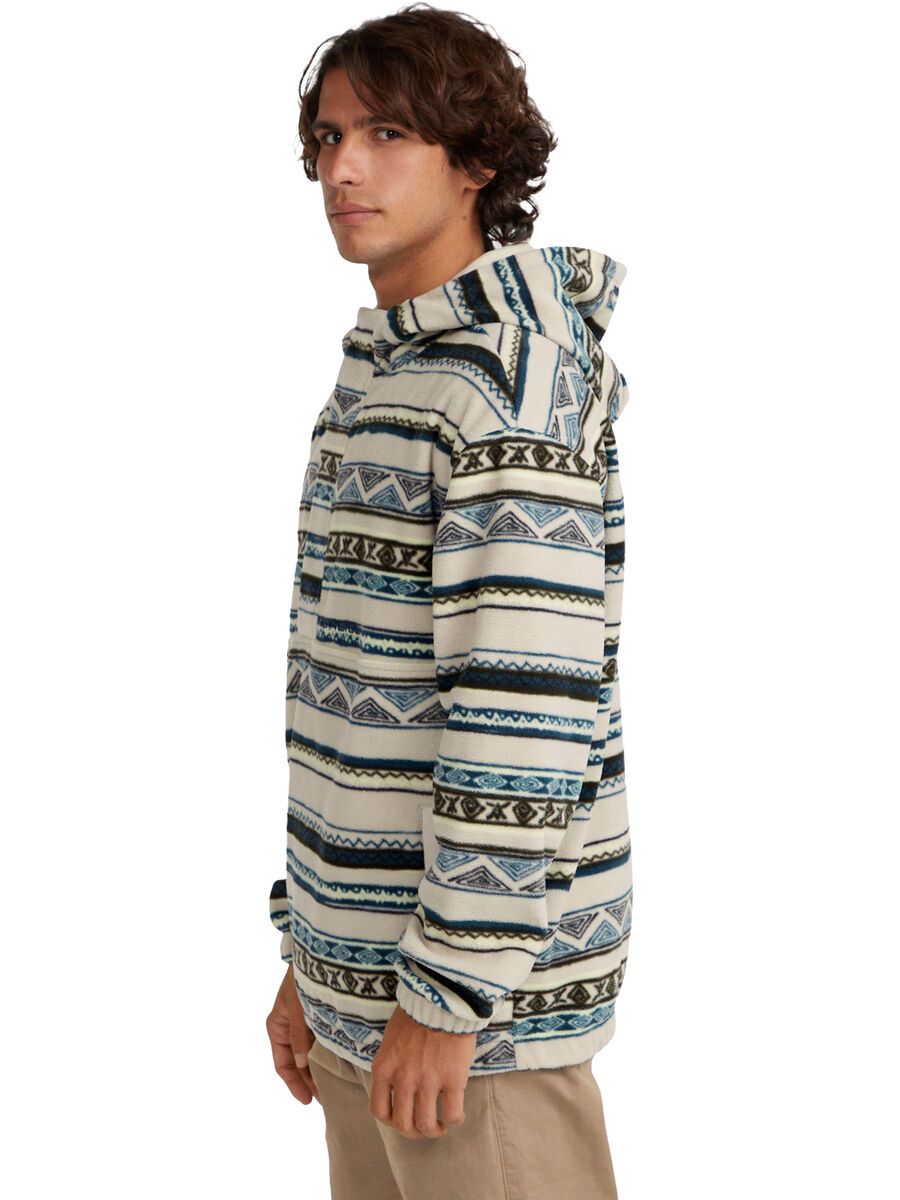 O’Neill Superfleece HZ Hoodie, grey ikat stripe - Bild 4