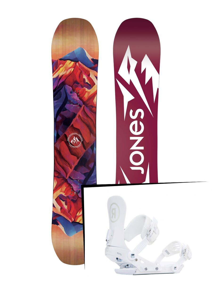 Set: Jones Twin Sister 2019 + Ride DVA white - Bild 1