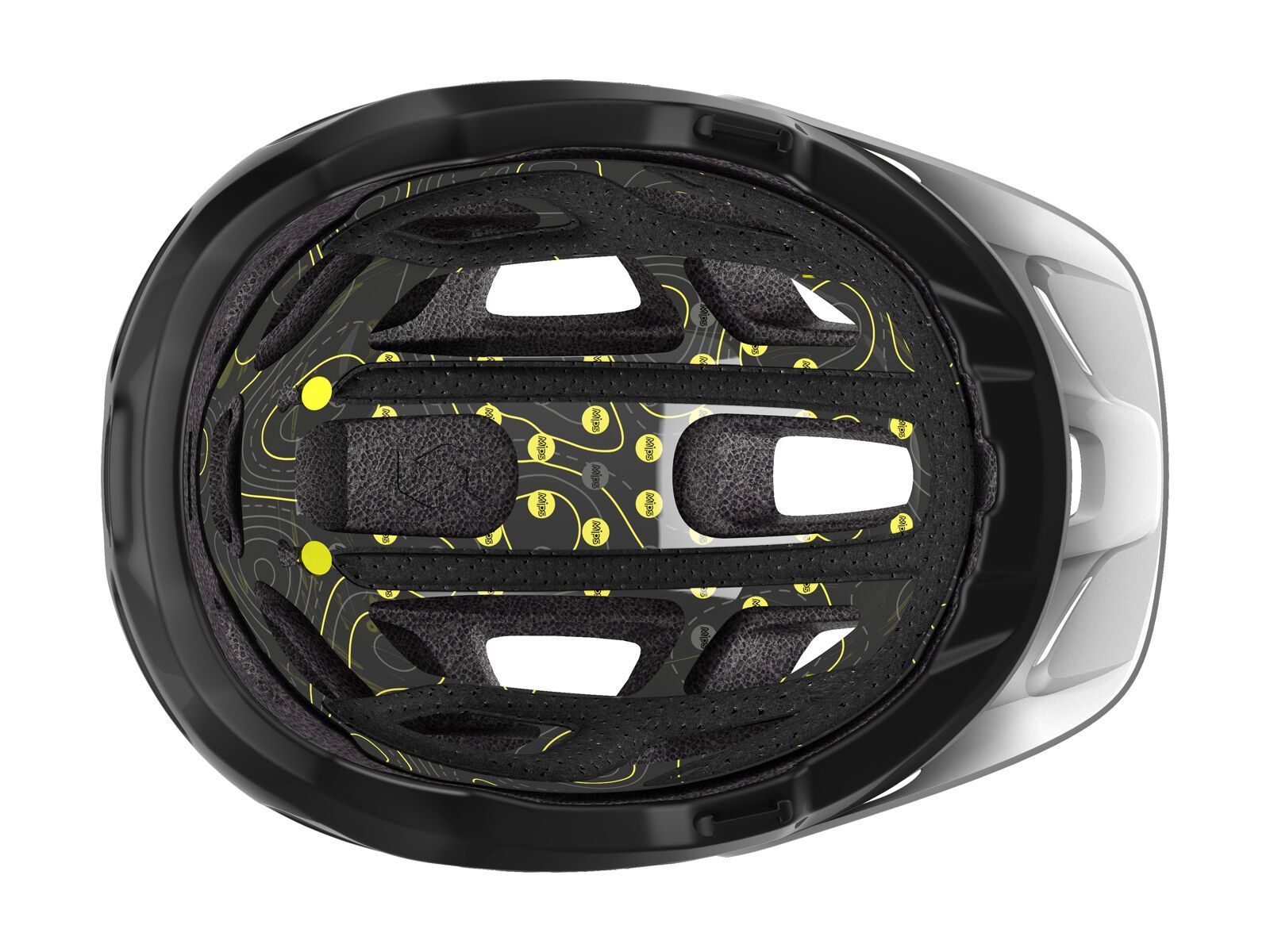 Scott Vivo Plus Helmet, white/black - Bild 5