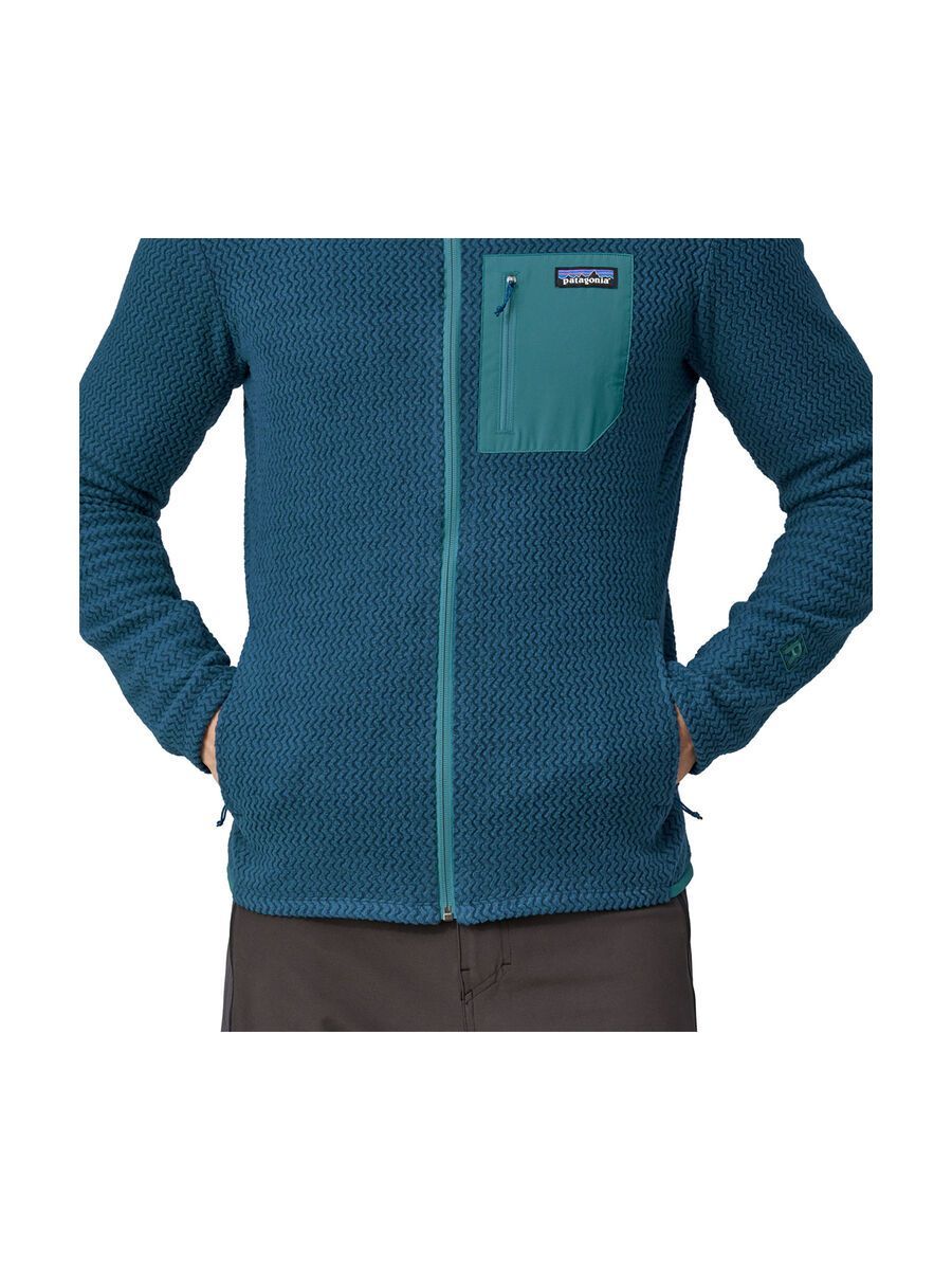 Patagonia Men's R1 Air Full-Zip Hoody, lagom blue - Bild 8