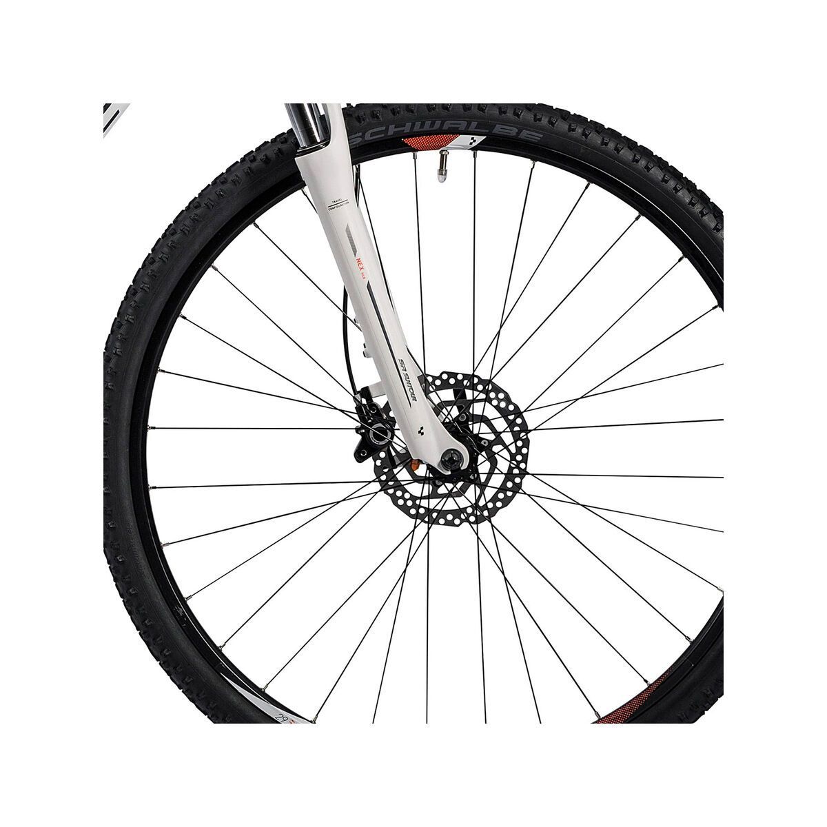 Cube Nature Pro, white black flashred - Bild 2