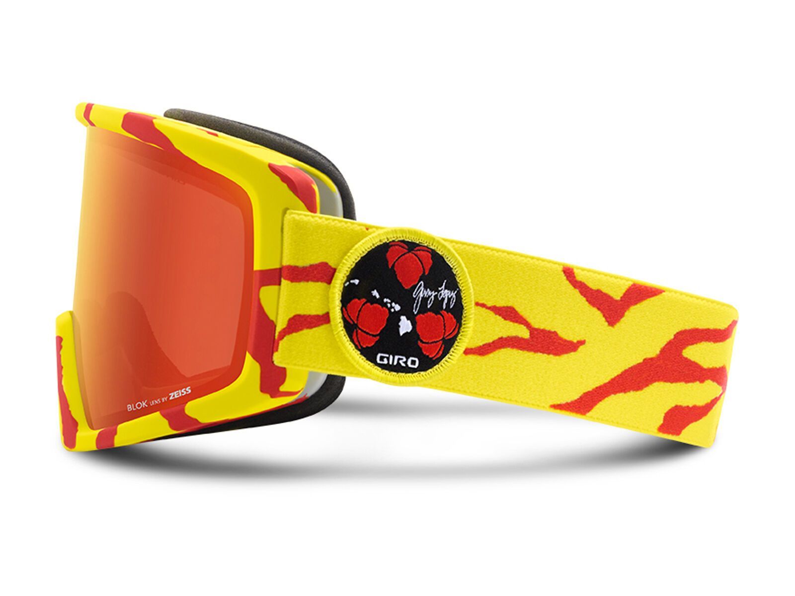 Giro Blok, gerry lopez red/yellow sunset amber scarlet - Bild 3