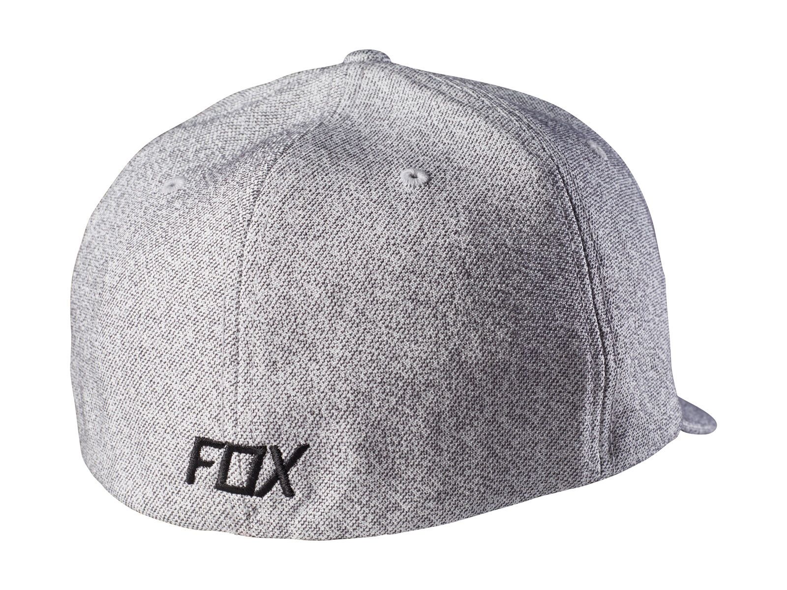 Fox Never Decline Flexfit Hat, heather grey - Bild 2