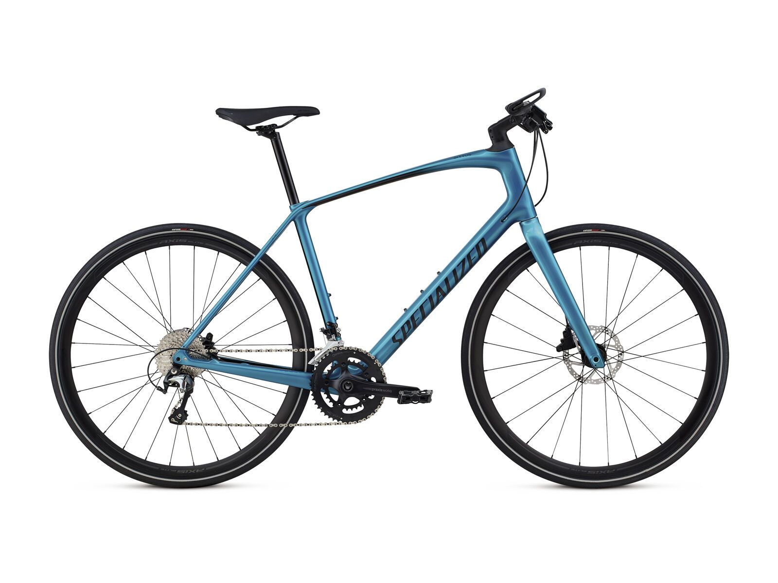 Specialized Sirrus Elite Carbon, teal tint carbon/black/black reflective - Bild 1