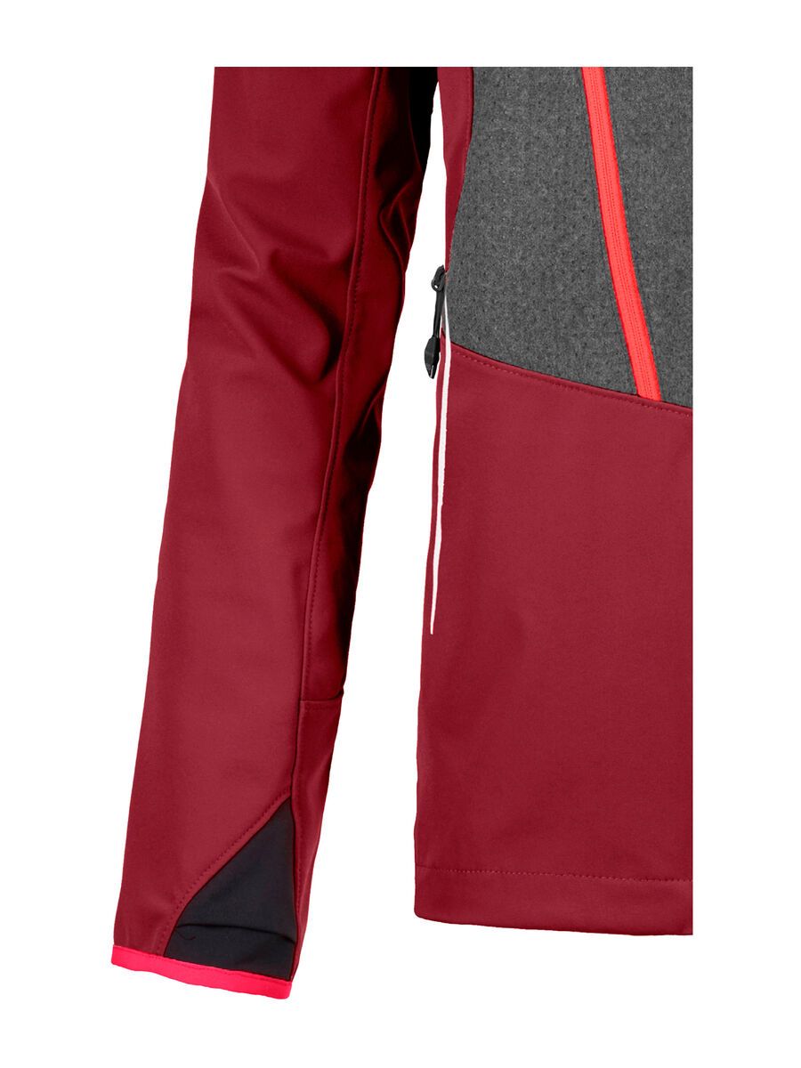 Ortovox Pordoi Jacket W, dark blood - Bild 3