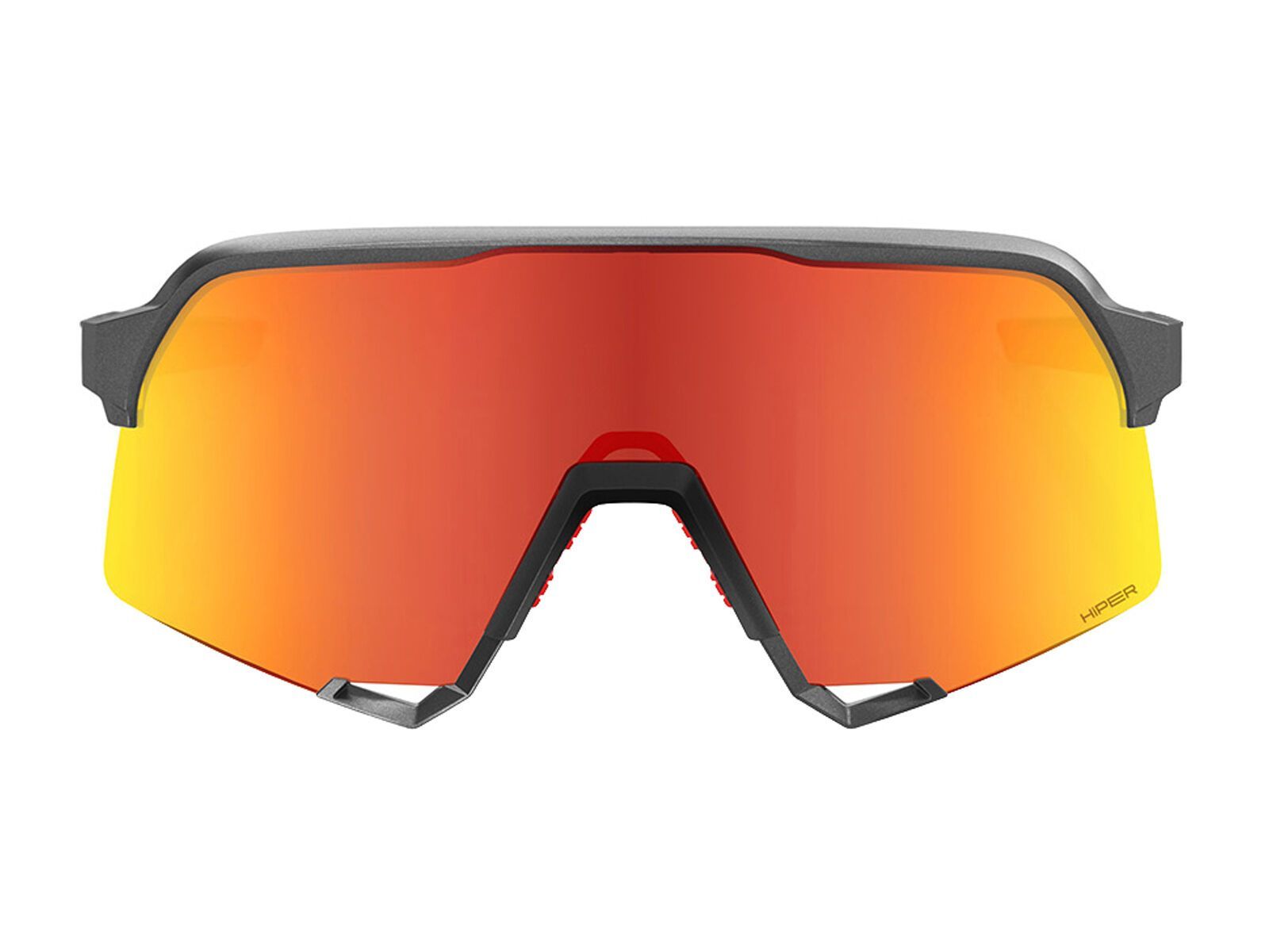 100% S3, HiPER Red Mirror / matte gunmetal - Bild 3