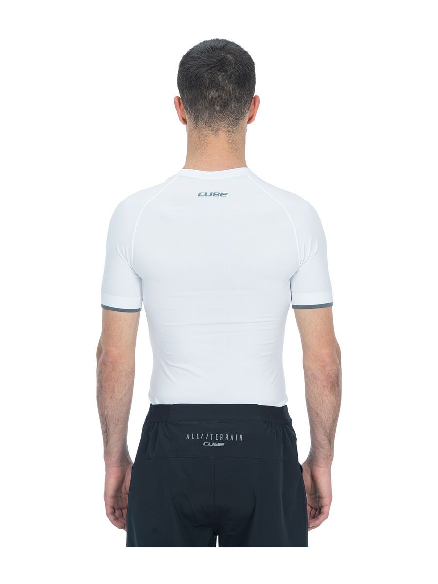 Cube Funktionsunterhemd Race Be Cool kurzarm, white - Bild 3