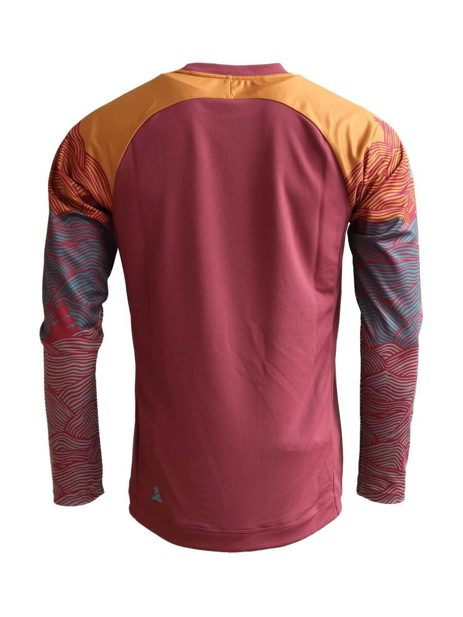 Zimtstern Braapz Shirt LS Men, windsor wine - Bild 2