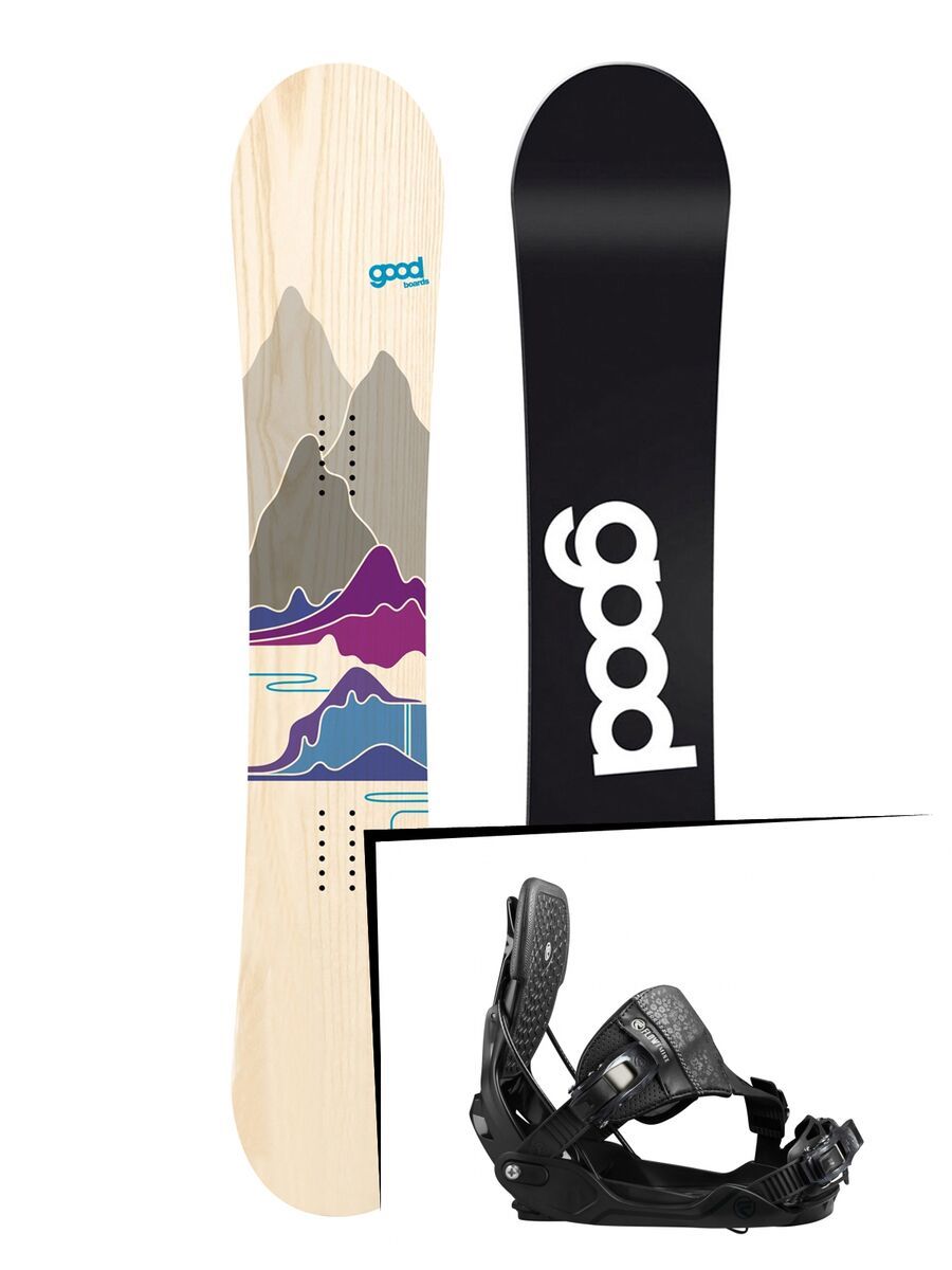 Set: goodboards Prima 2017 + Flow Minx Hybrid (1718427S) - Bild 1