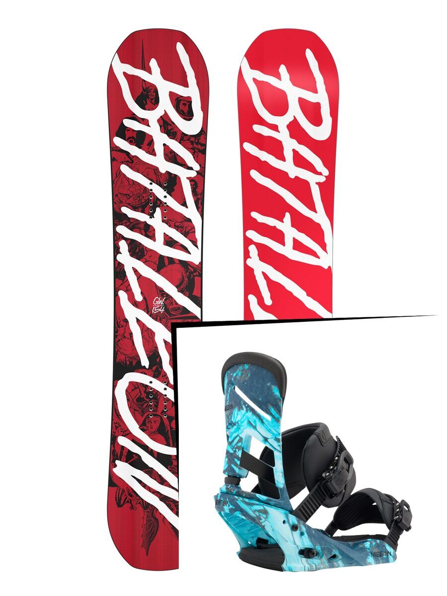 Set: Bataleon G.W 2017 + Burton Mission (1712885S) - Bild 1