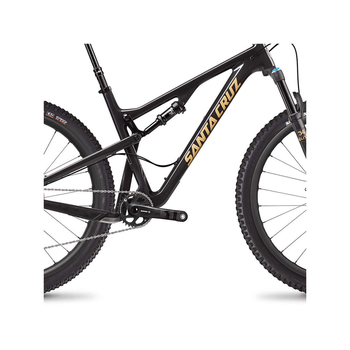 Santa Cruz Tallboy CC X01 Reserve 29, gloss carbon and tan - Bild 4