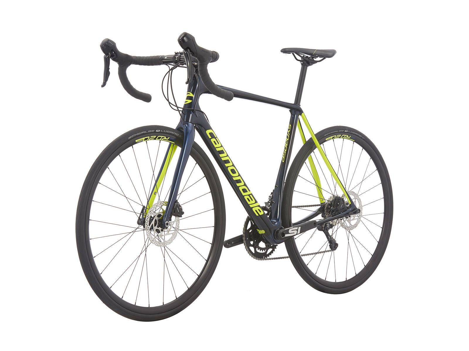 Cannondale Synapse Carbon Disc 105, midnight blue w/ jet black and volt - gloss (MDN) - Bild 4