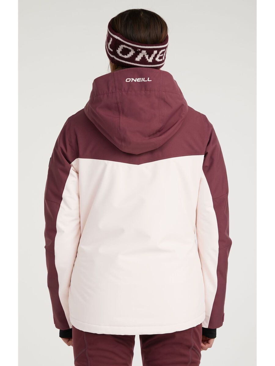 O'Neill Aplite Jacket, windsor wine colour block