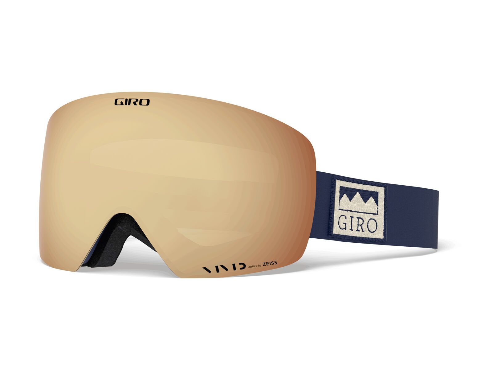 Giro Contour inkl. WS, midnight alps/Lens: vivid copper/vivid infrared - Bild 1