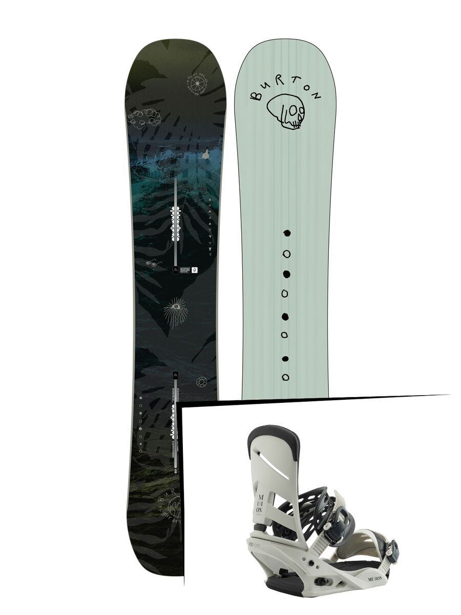 Set: Burton Flight Attendant 2019 + Burton Mission bone - Bild 1