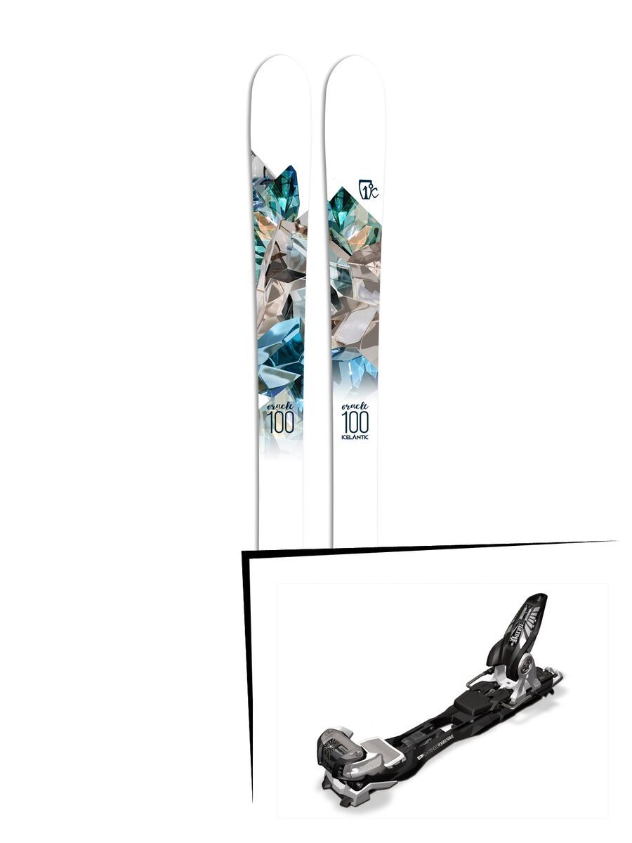 Set: Icelantic Oracle 100 2017 + Marker Baron EPF 13 (1458318S) - Bild 1