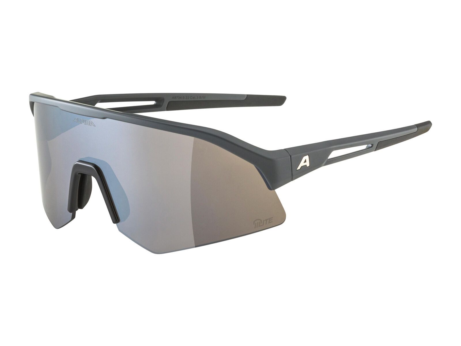 Alpina Sonic HR Q-Lite, Amber I Silver Mirror / midnight-grey matt - Bild 1