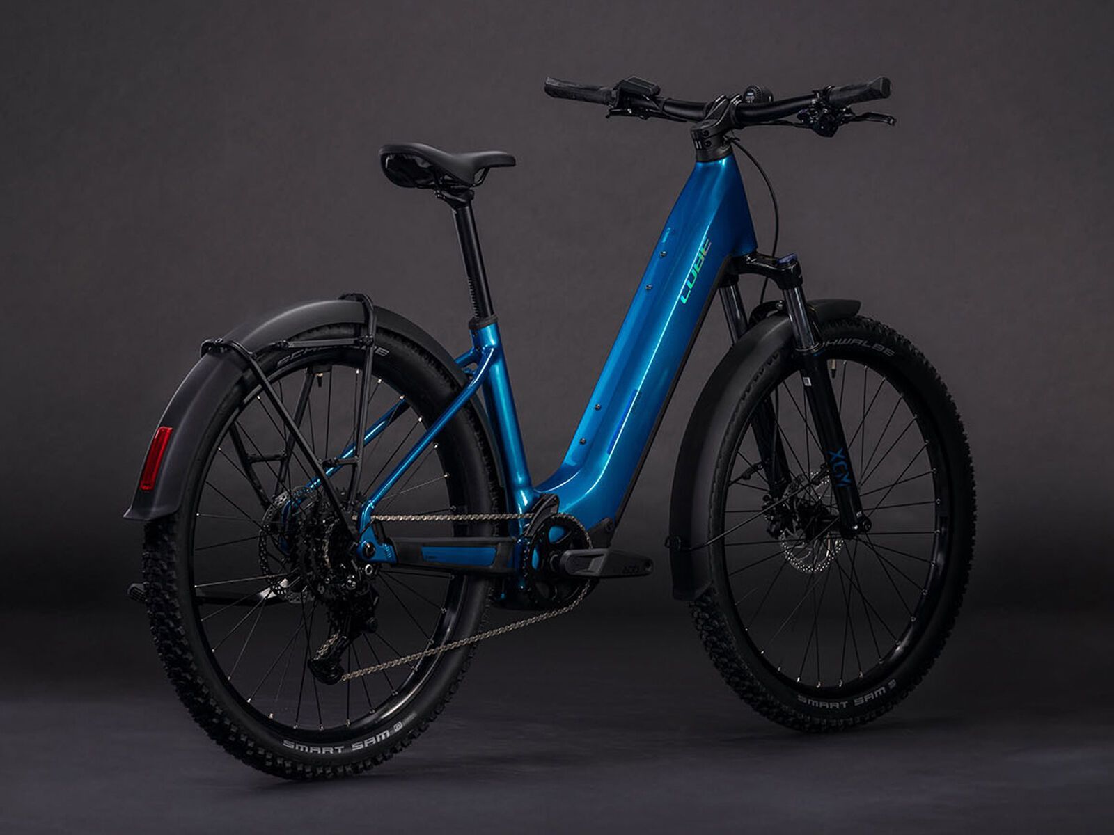 Cube Reaction Hybrid Performance 600 FE Easy Entry 27.5, electricblue´n´dazzle - Bild 2