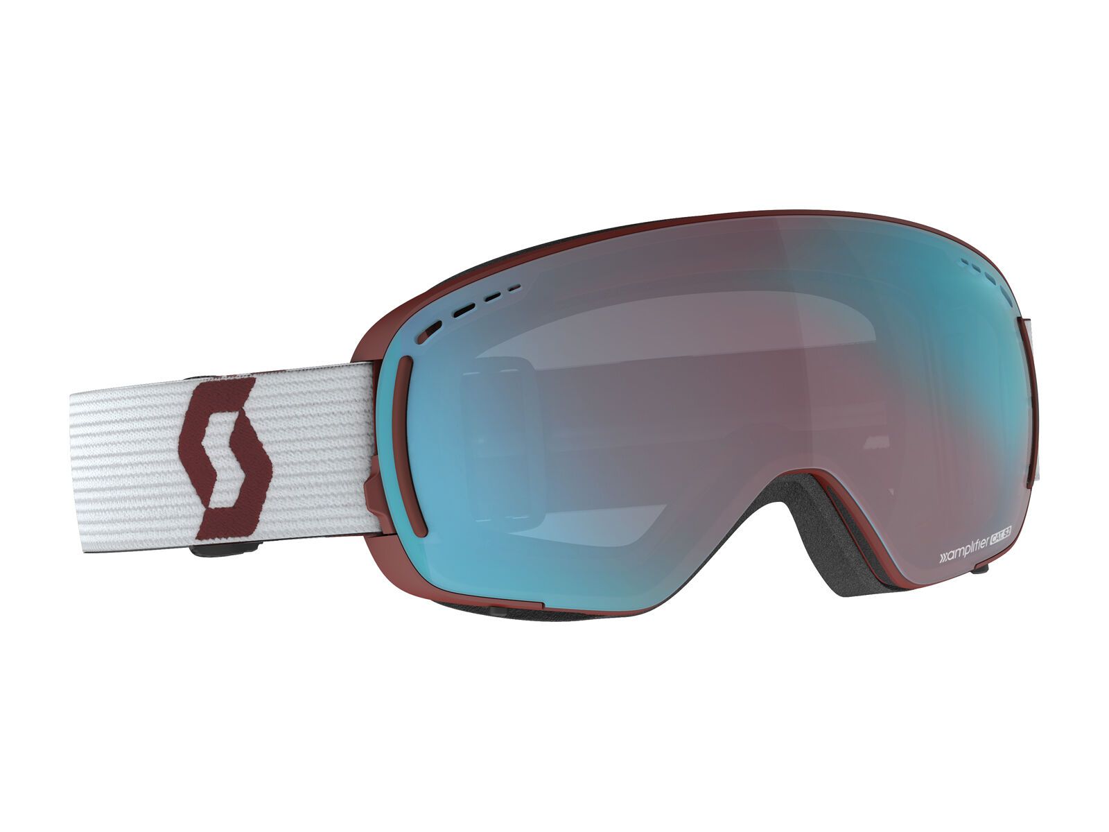 Scott LCG Compact - Enhancer Aqua Chrome, team red/white - Bild 1