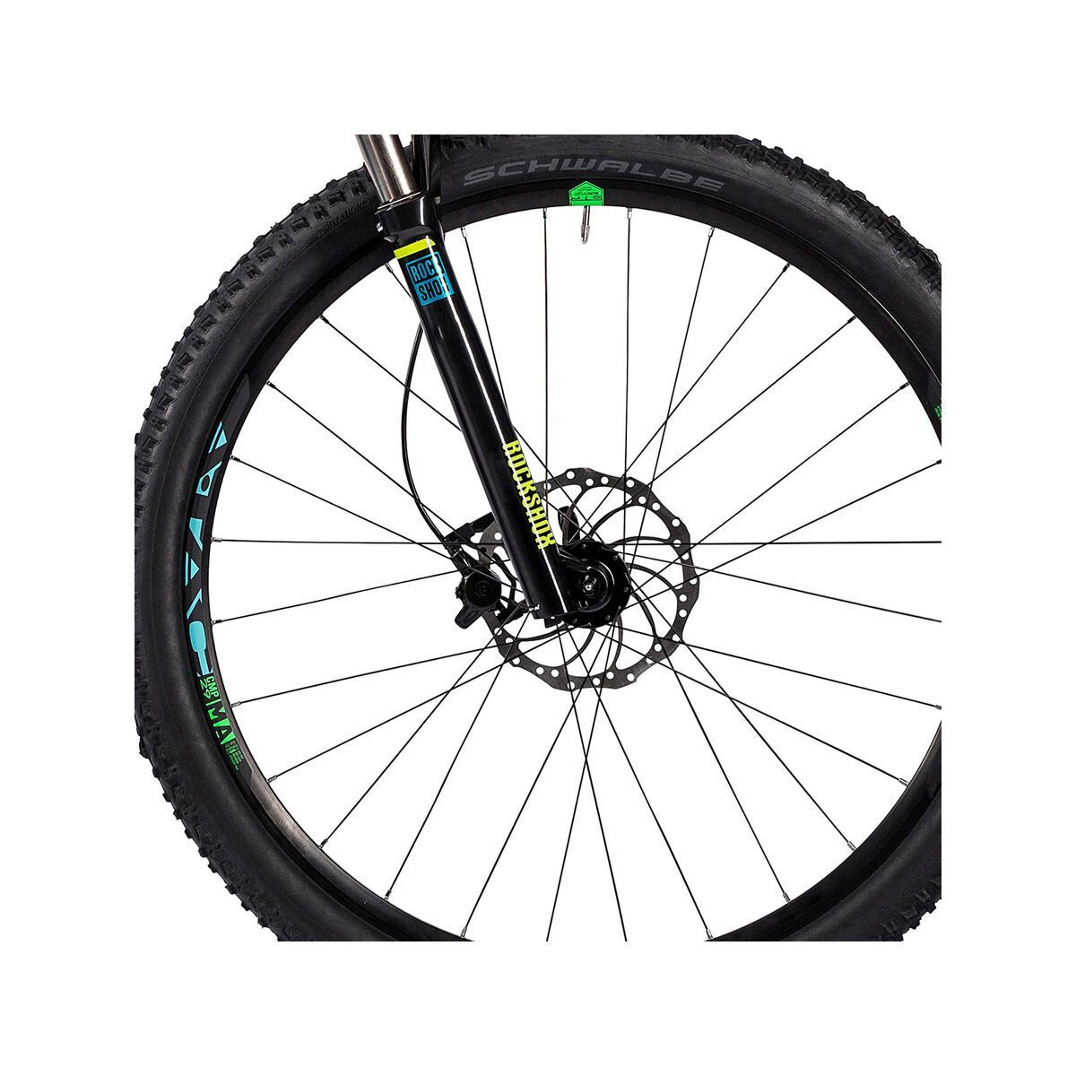 Cube Access WLS Hybrid Race 400 27.5, bermuda blue´n´mint´n´kiwi - Bild 2
