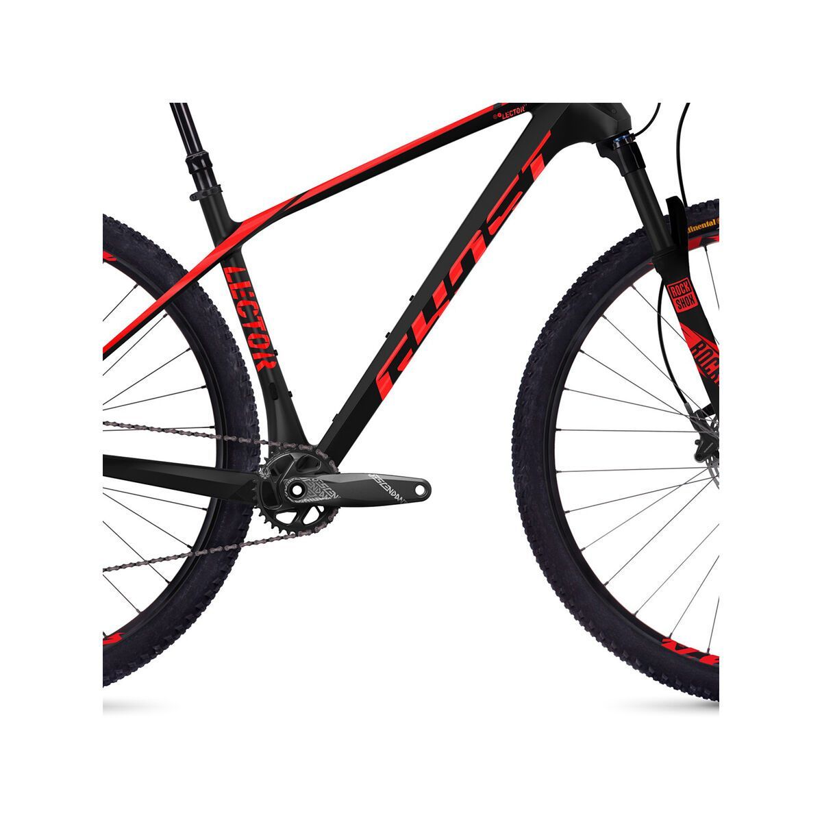 Ghost Lector 5.9 LC, night black/neon red - Bild 3