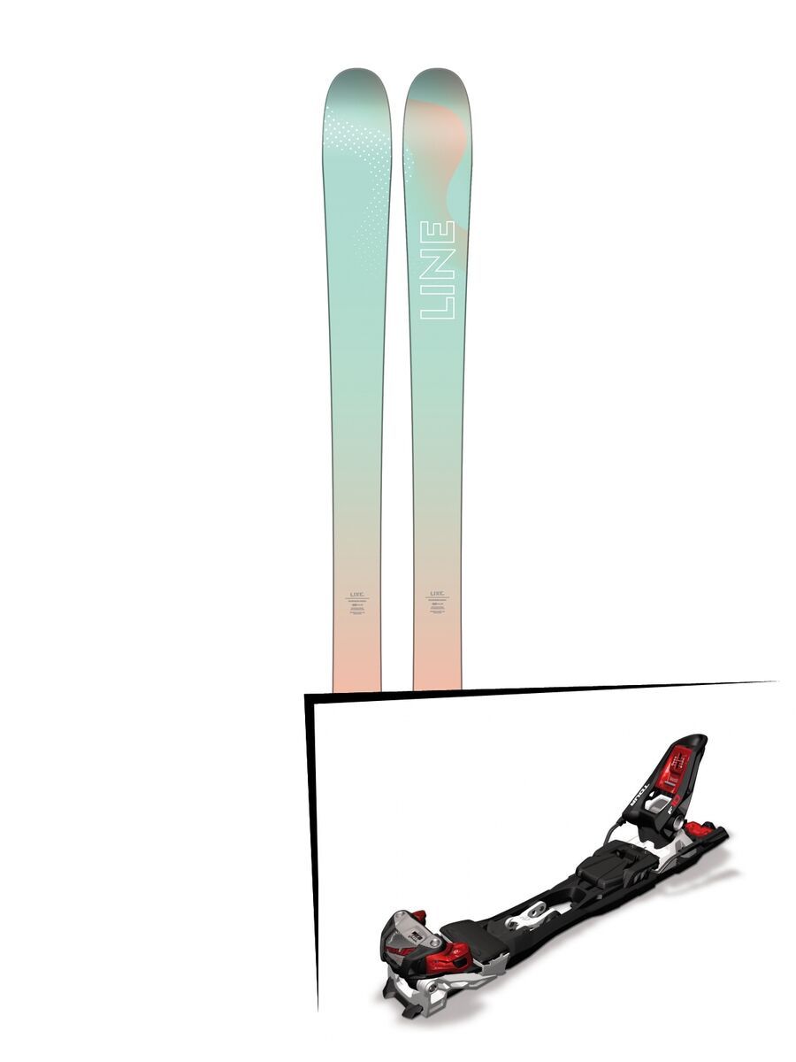 Set: Line Soulmate 86 2018 + Marker F10 Tour black/white/red - Bild 1
