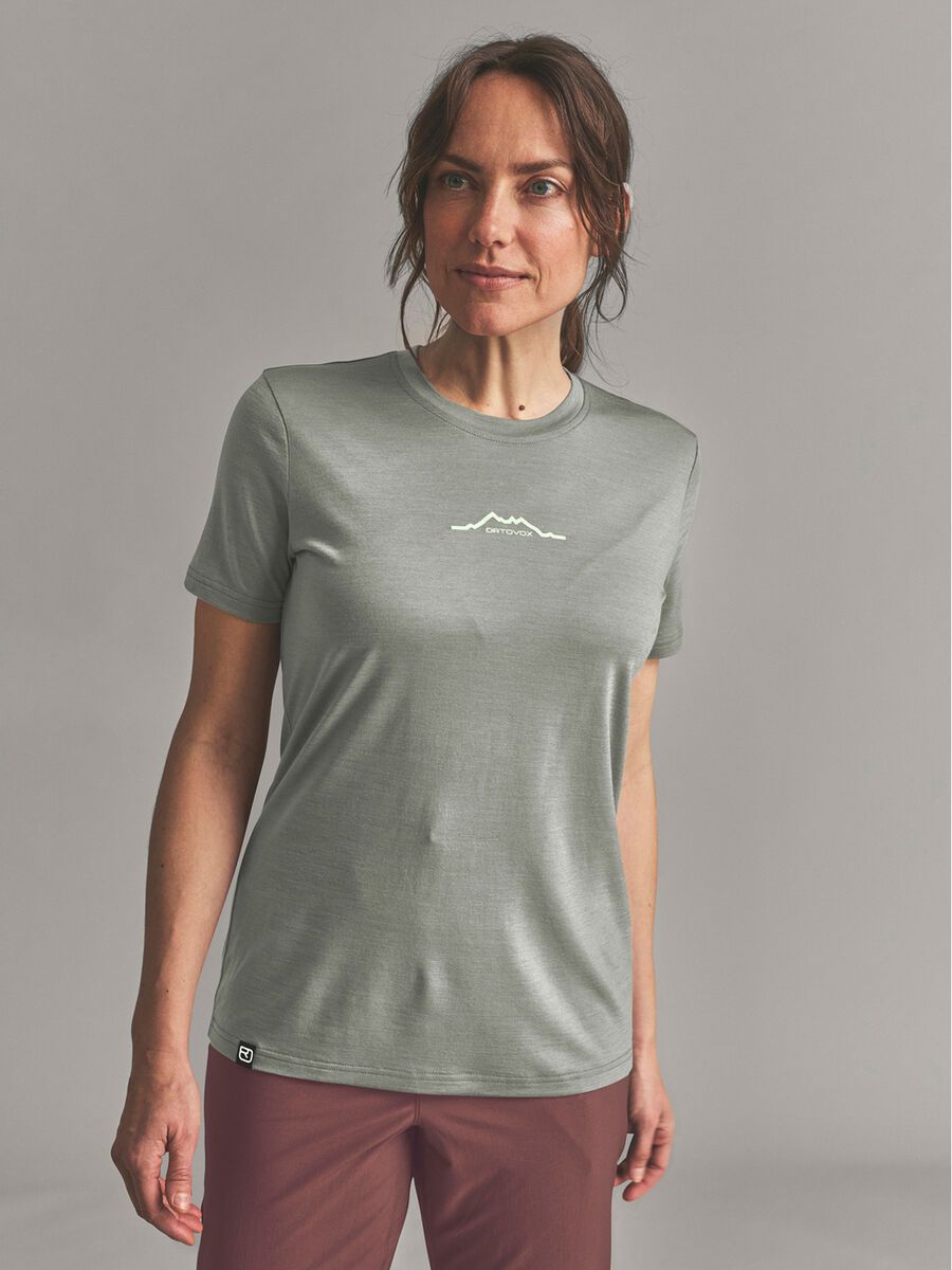Ortovox 150 Merino Cool Mountain TS W, green sage - Bild 3
