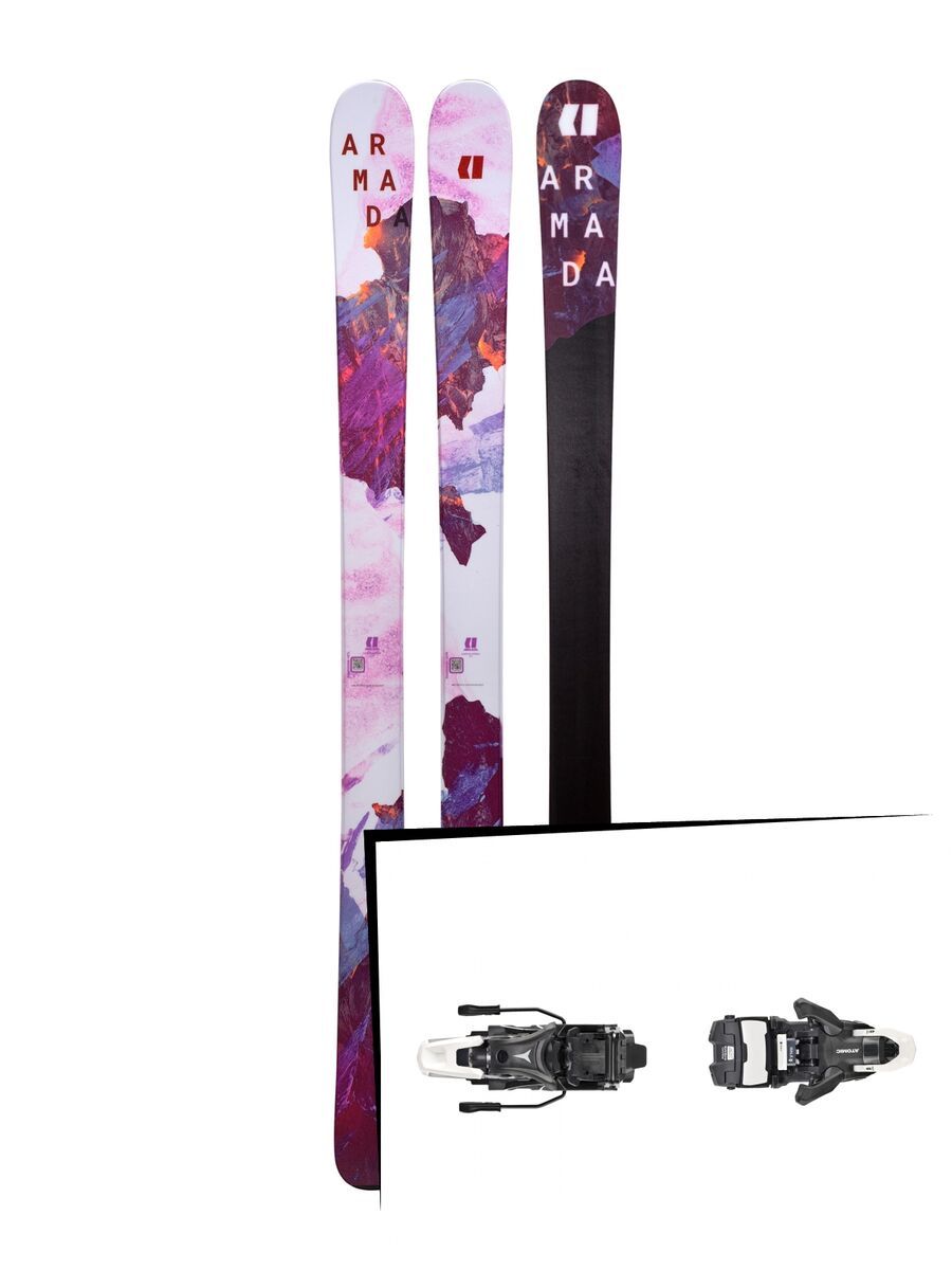 Set: Armada Victa 93 2019 + Atomic Shift MNC 13 black/white - Bild 1
