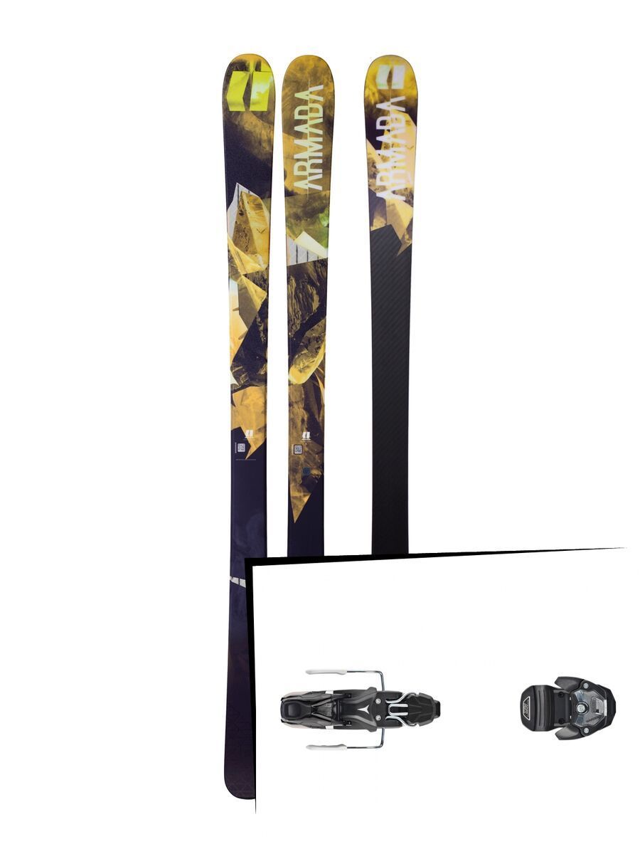 Set: Armada Invictus 89 Ti 2018 + Atomic Warden MNC 11 black/black - Bild 1