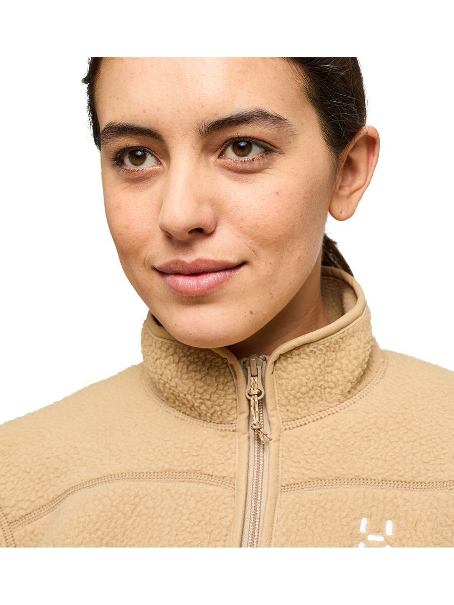 Haglöfs Mossa Pile Jacket Women, sand - Bild 10