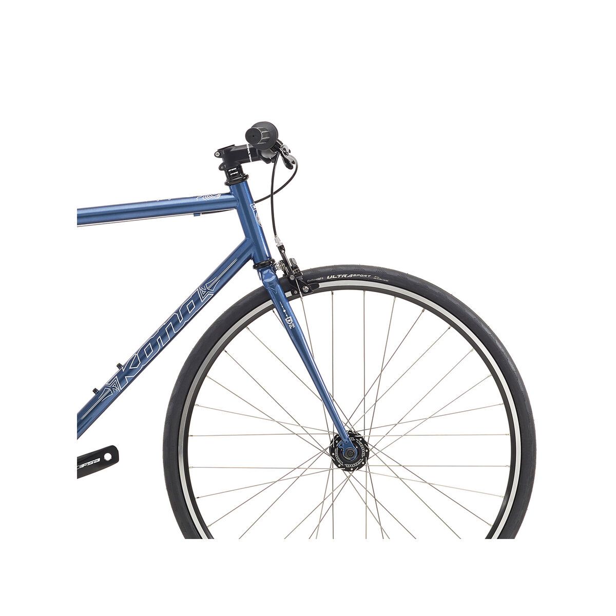 Kona Paddy Wagon (Stubbie), gloss dove blue w/ white & silver decals - Bild 5