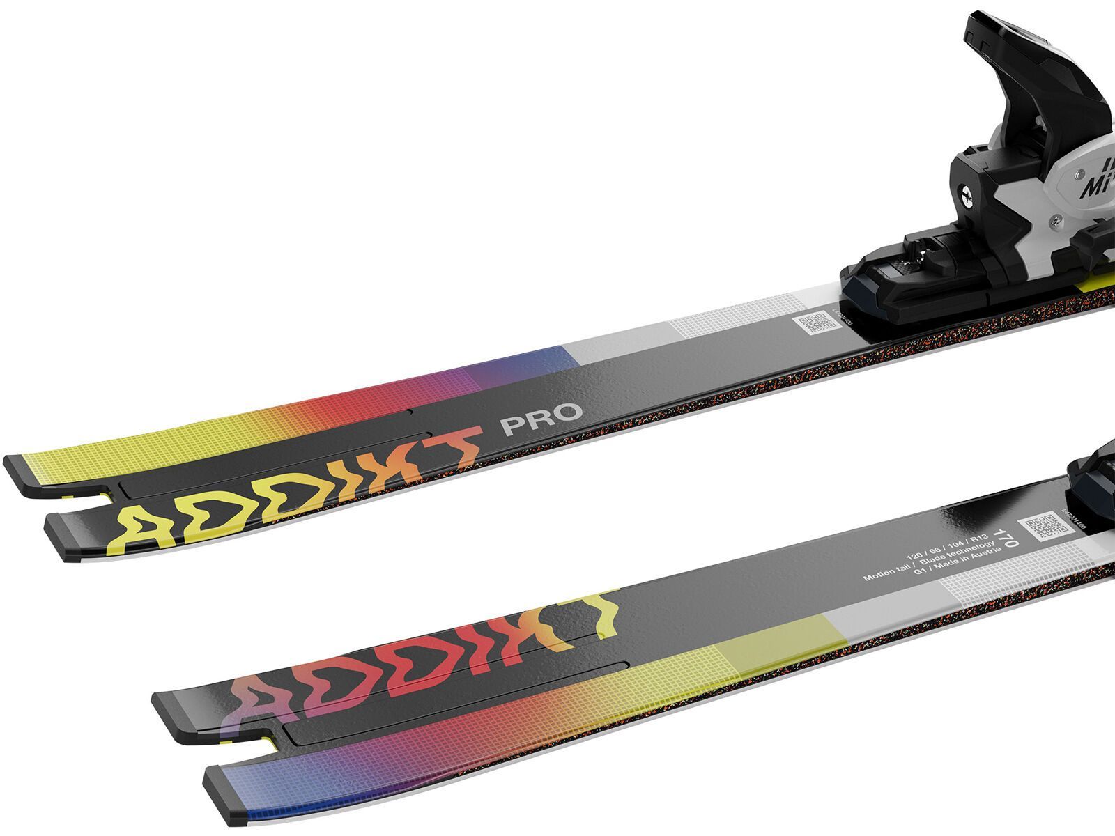 Salomon Addikt Pro + MI12 GW F80, white/black/safety yellow - Bild 5