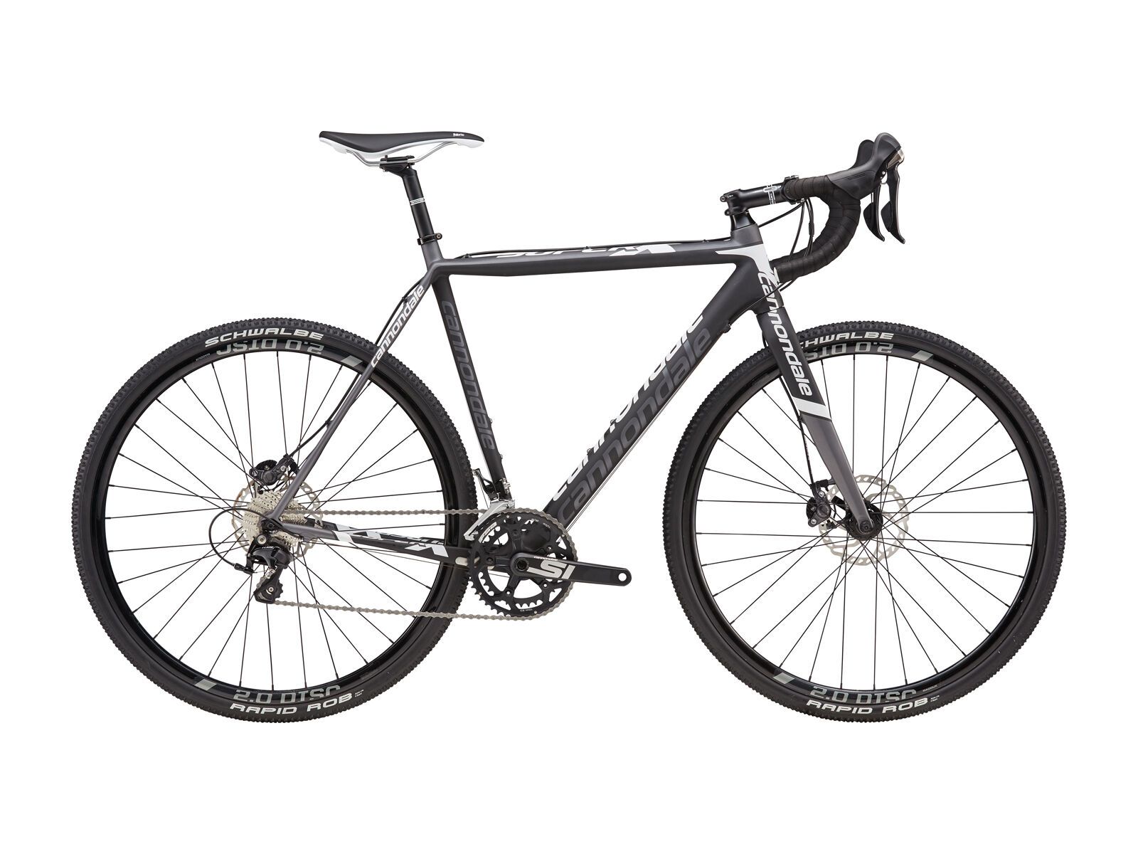 Cannondale SuperX 105, charcoal grey w/ jet black and magnesium white, matte - Bild 1