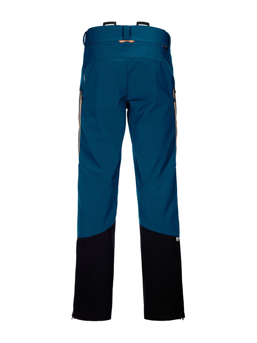 Ortovox Merino Naturtec Plus Pordoi Pants M, petrol blue - Bild 2