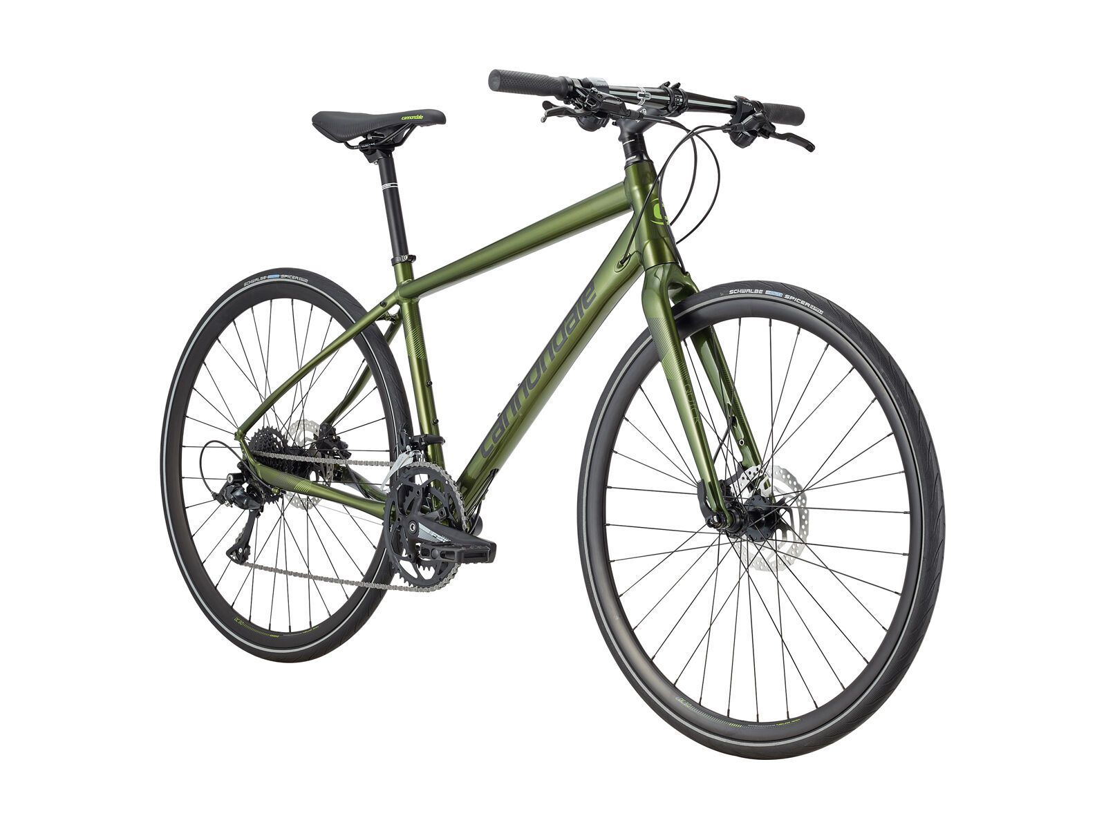 Cannondale Quick Disc 3, vulcan w/ jet black and cannondale green - gloss - Bild 2