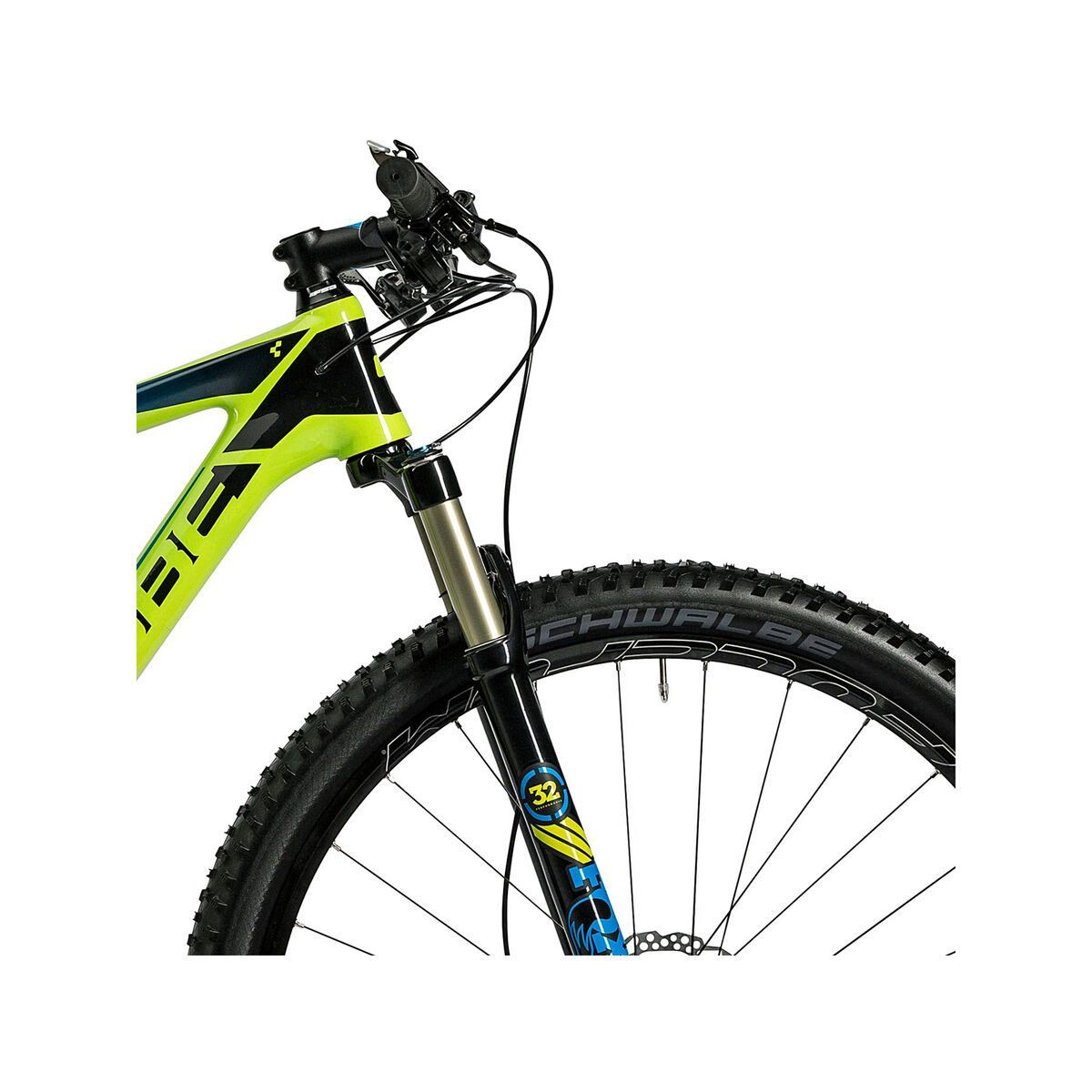 Cube Reaction GTC SL 27.5, kiwi´n´blue - Bild 5