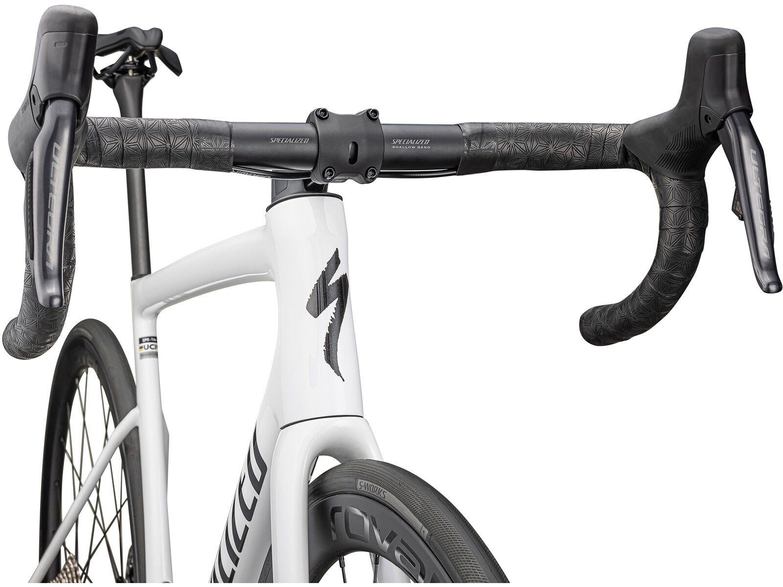 Specialized Tarmac SL8 Expert Ultegra Di2, white/fine metallic black - Bild 5