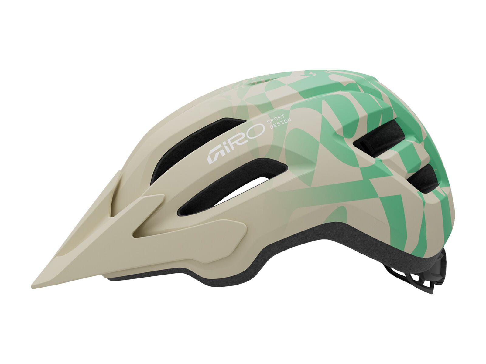 Giro Fixture II, matte stone/green rush - Bild 2