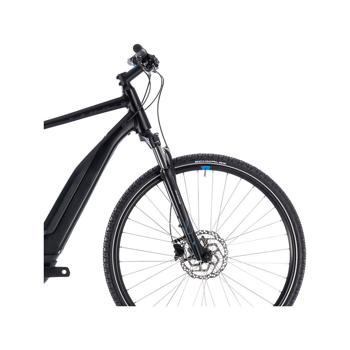Cube Cross Hybrid ONE 500, black´n´blue - Bild 7