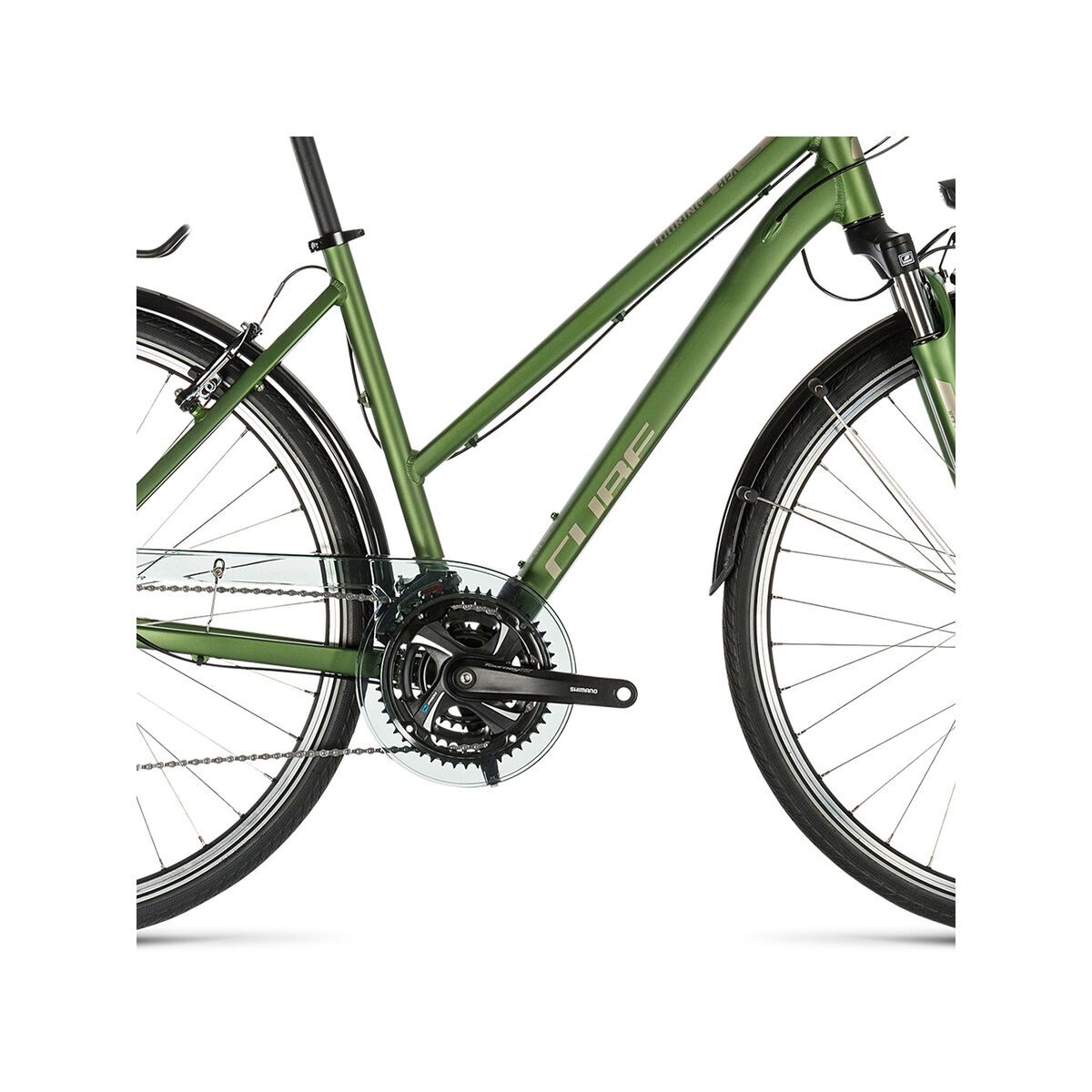 Cube Touring Trapeze, green´n´silver - Bild 3