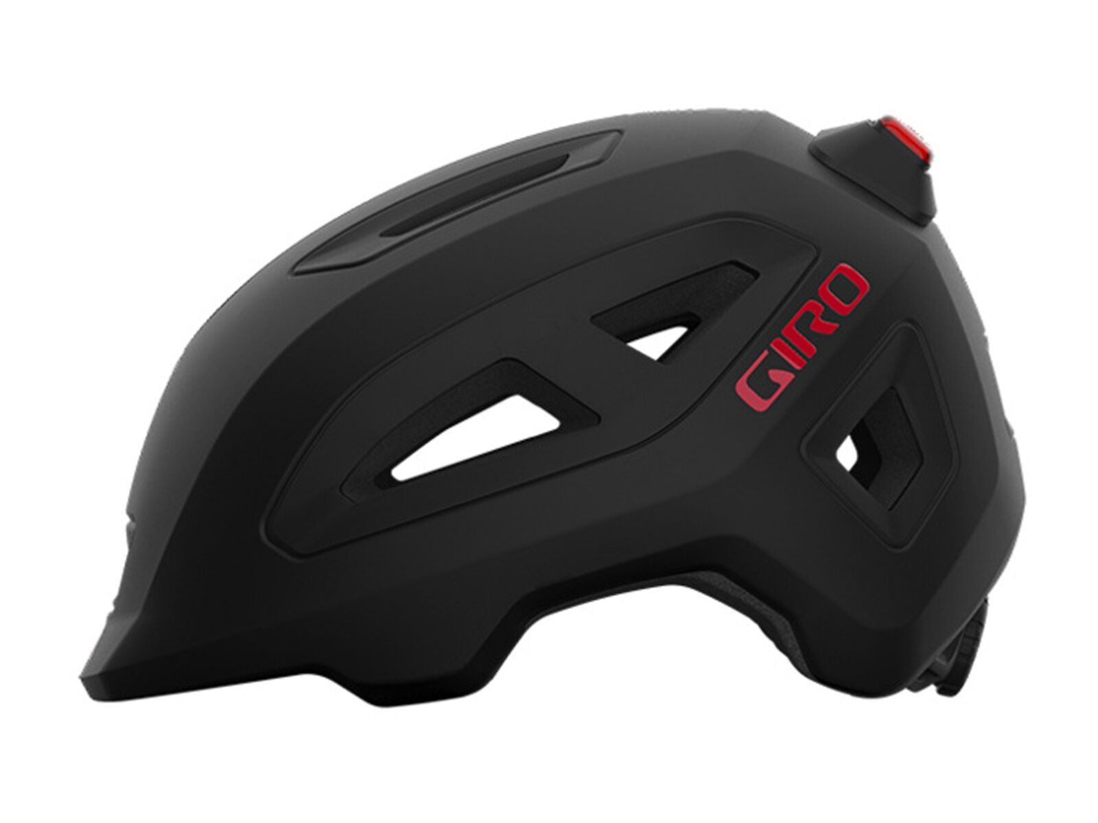 Giro Scamp II LED, matte black/red - Bild 2