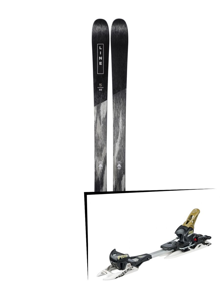 Set: Line Supernatural 86 2019 + Fritschi Diamir Freeride Pro schwarz/oliv - Bild 1